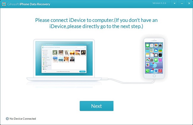 gihosoft iphone data recovery