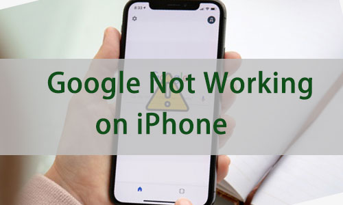 google not working on iphone