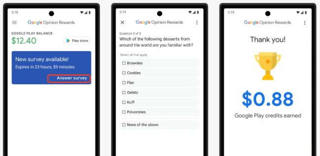 get free credits on google rewards to buy pokecoins in pokemon go