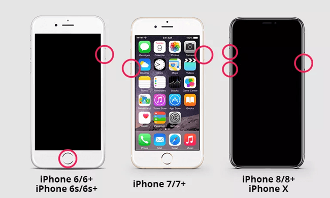 hard reboot to fix iphone bricked