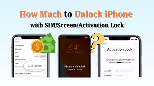 how much to unlock iphone