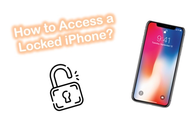 how to access a locked iphone