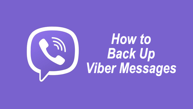 how to back up viber