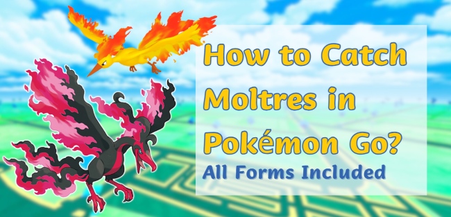 how to catch moltres in pokemon go