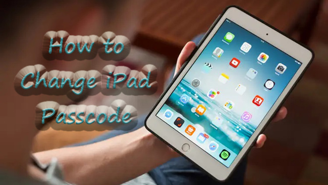 how to change passcode on ipad