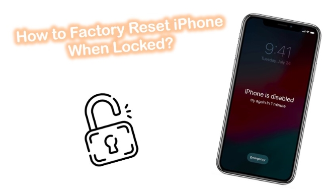 how to factory reset iphone when locked out