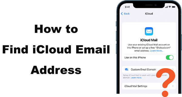 how to find icloud email address