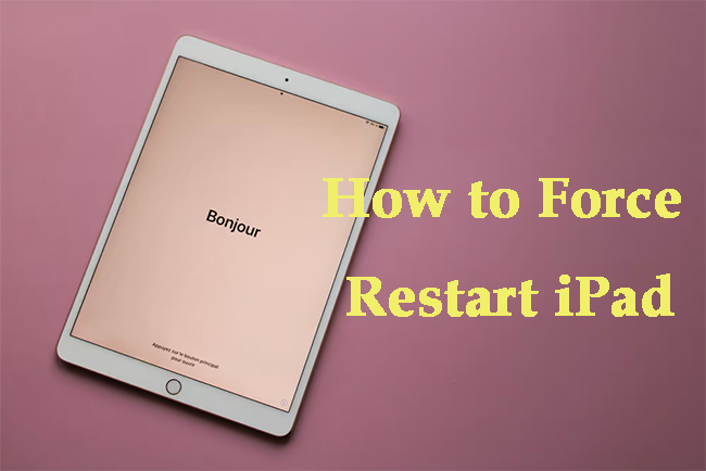 how to force restart an ipad