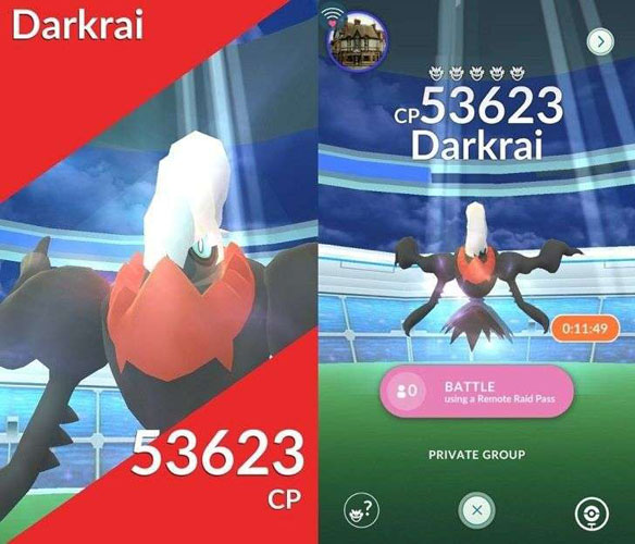 how to join darkrai raids