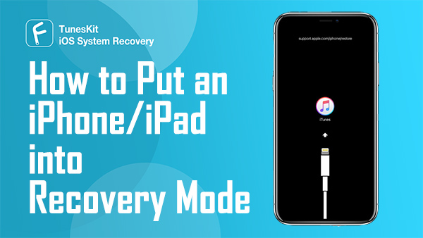 how to put iphone ipad into recovery mdoe