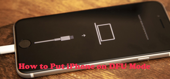 how to put iphone on dfu mode