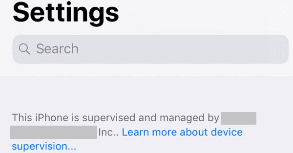 default password for itunes backup on corporate or school owned iphone