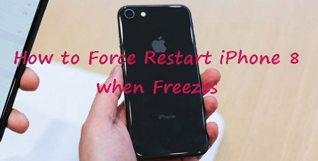 how to restart iphone 8