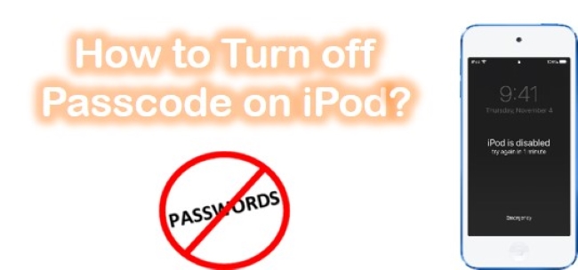 how to turn off passcode on ipod