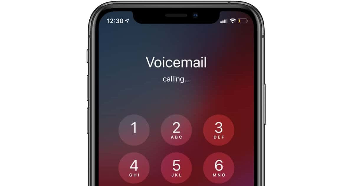 how to turn off voicemail on iphone