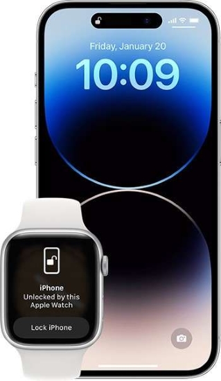 how to unlock iphone with apple watch