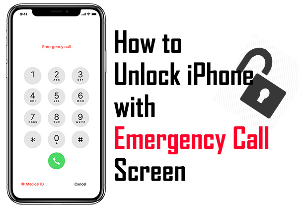 how to unlock iphone with emergency call screen