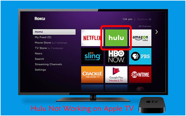 hulu not working on apple tv