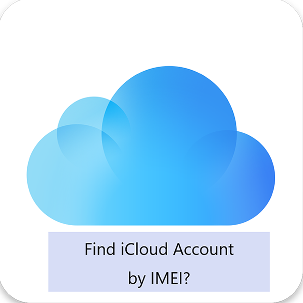how to find icloud account by imei