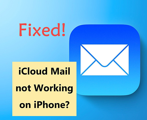icloud mail not working on iphone