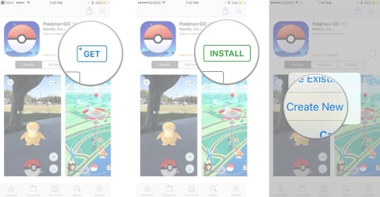 install pokémon go on iphone