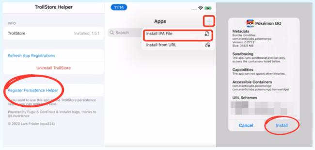 how to install spooferpro via trollstore