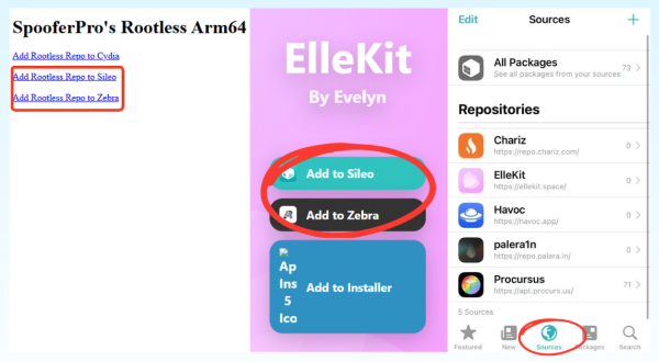 how to install spooferpro via zabra on jailbroken iphone
