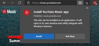 install youtube music