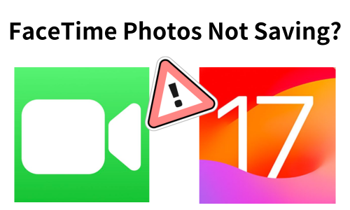 ios 17 facetime photos not saving