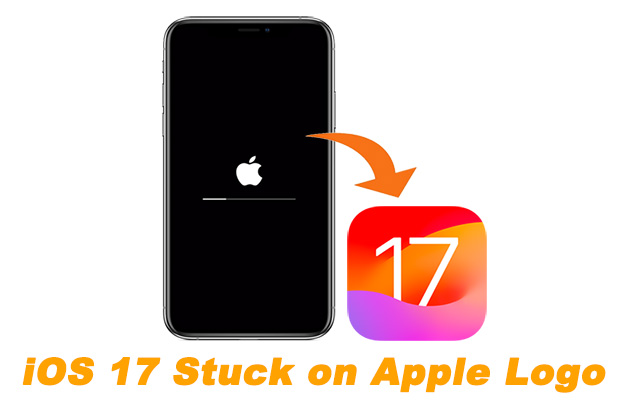 fix iphone stuck on apple logo after ios 17 update