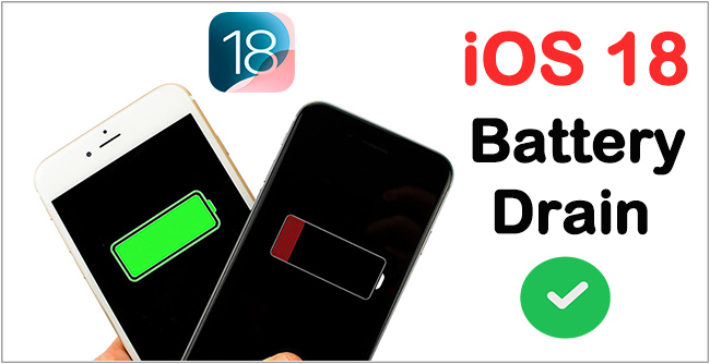 ios 18 battery drain