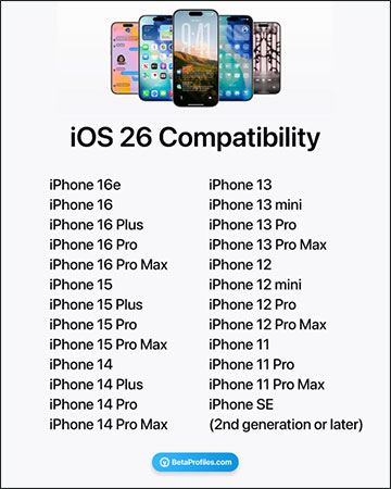ios 26 compatibility