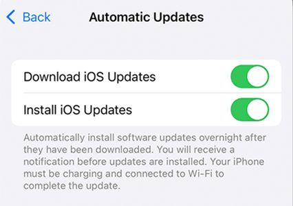 update ios system