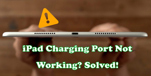 ipad charging port not working