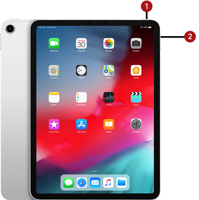 force restart the ipad without home button