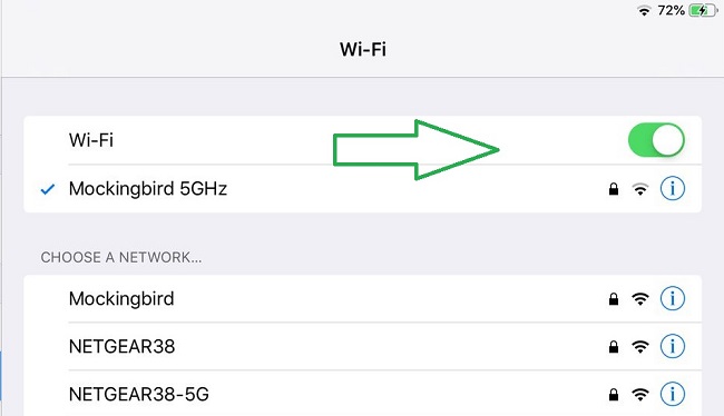 Check whether the network connection is stable