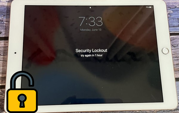 how to unlock security lockout ipad