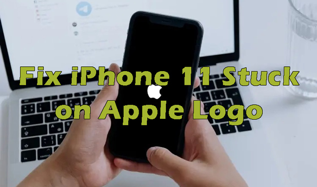 iphone 11 stuck on apple logo