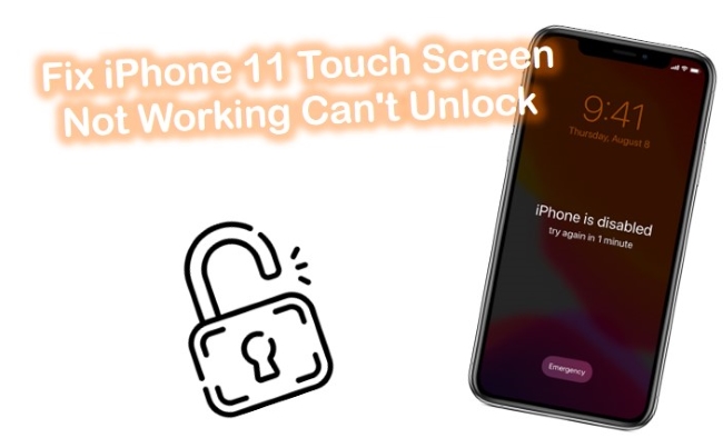 how to fix iphone 11 touch screen not working can't unlock