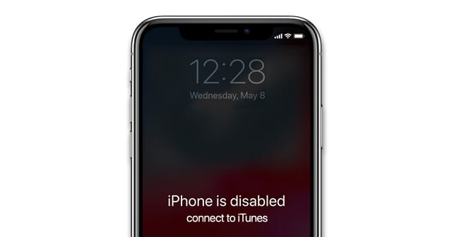 iphone 12 disabled connect to itunes