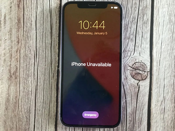 fix iphone 13 unavailable when forgot passcode