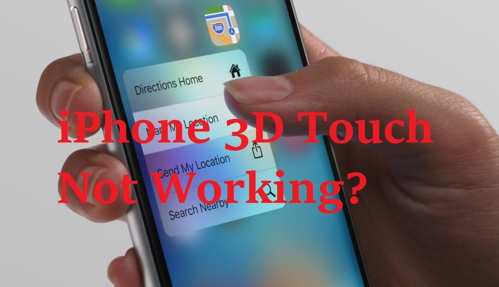 iphone 3d touch