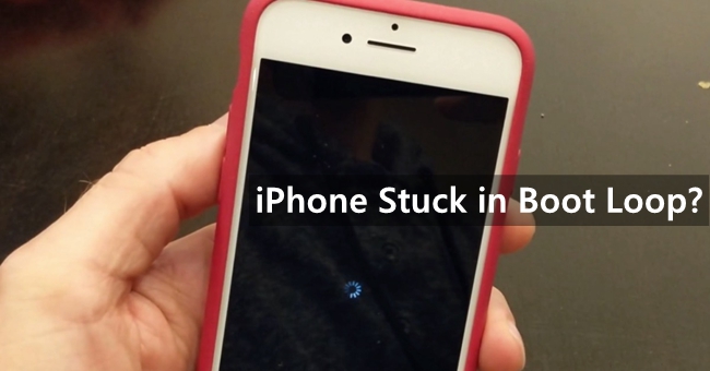 fix iphone stuck in boot loop