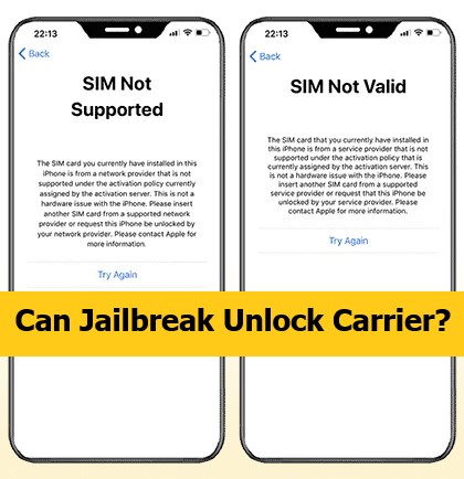 how to jailbreak iphone to unlock carrier