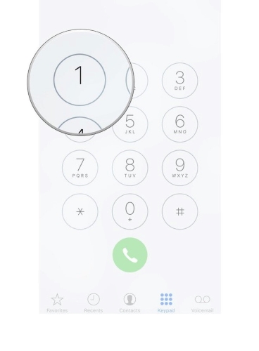 iphone dial 1
