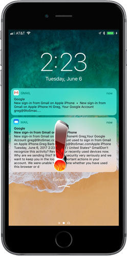 iphone email not push notifications