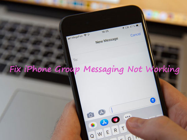 iphone group messaging not working