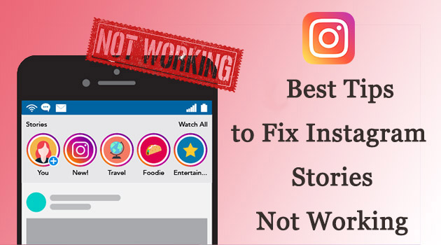 iphone instagram stories not working