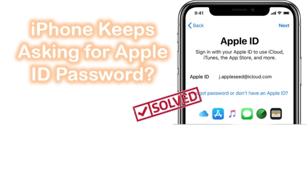 iphone keeps asking for apple id password
