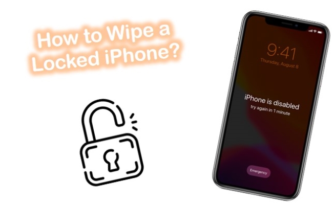 how to wipe a locked iphone